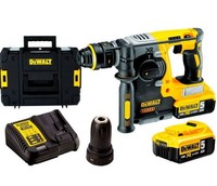 Bohrhammer Dewalt Sds+ 18V DCH274P2T 2,1J 2X5,0Ah Mit 13Mm Schnellspannbohrfutte