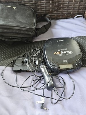 Vtg Sony ESP Car Discman D-828K Portable CD Player With