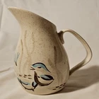 RED WING Pottery Bob White Quail 7" Pitcher Blue Brown Black Beige
