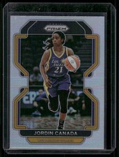 Jordin Canada 2022-23 Panini Prizm WNBA Silver Prizm Los Angeles Sparks #107