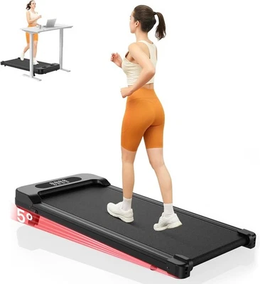 HOMEFITNESSCODE 5% Steigung Elektrisches Laufband Leises Walkpad für Home Fitness 8KM/H