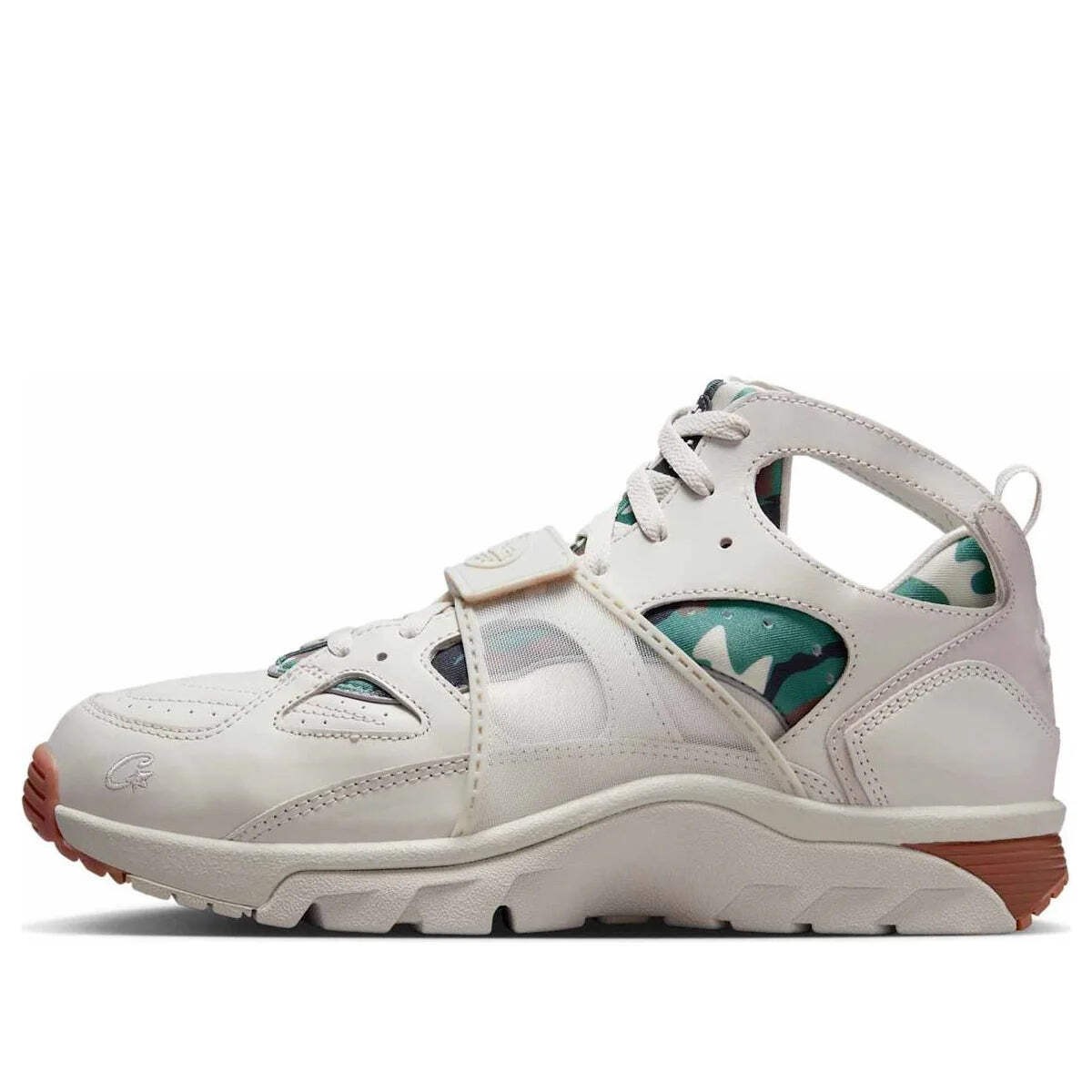 Size 10 - Corteiz x Nike Air Trainer Huarache Light Bone for sale