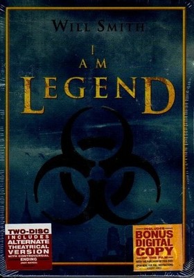 I Am Legend (DVD, 2007, 2-disc limited edition steelbook) NEW, sealed