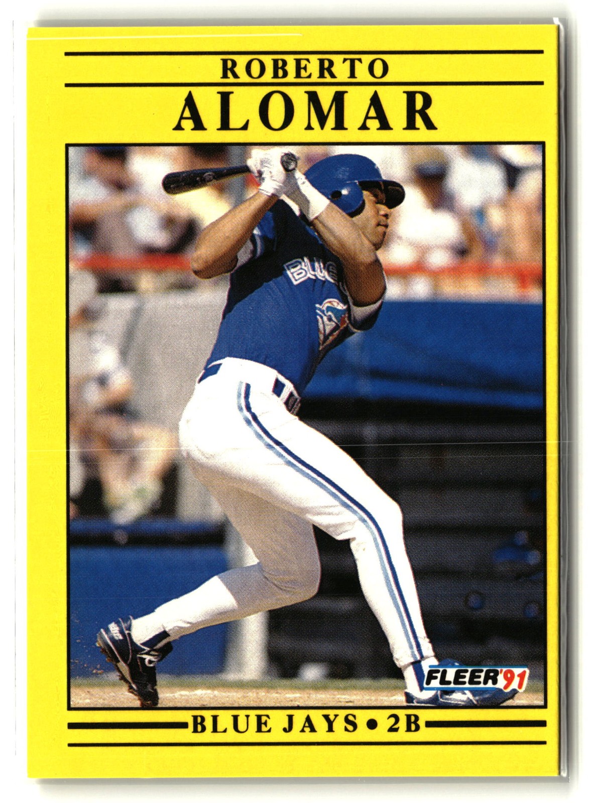 Roberto Alomar 1991 Fleer Update #U-63