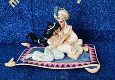 DISNEY TRADITIONS CHRISTMAS TREE DECORATION ALADDIN AND JASMINE