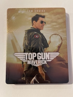Top Gun Maverick Manta Lab Steelbook 4K UHD Brand New w/ Protector *MINT*