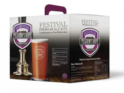 Festival Premium Ale Pilgrims Hope Dark Best Bitter Beer Kit 40 Pints Homebrew