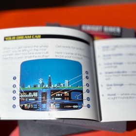 Knight Rider per il NES, 1989, con custodia e un bel manuale nitido!