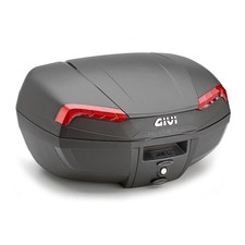 E46N - Bauletto Givi MONOLOCK® 46lt Nero con catadiottri rossi