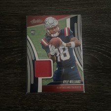 2025 Panini Absolute - Absolute Rookie Materials Kyle Williams #ARM-KWS (MEM, RC