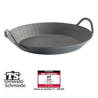 Ts Kaltgeschmiedete Pfanne, 2 Griffe, RautenpräGung, Ø 24 Cm, 2,9 Cm Hoch
