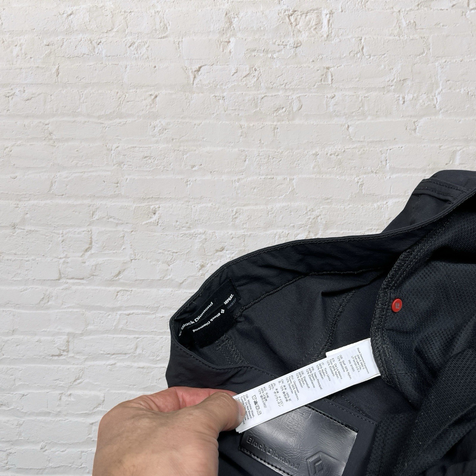 Black Diamond Performance Pants Black Hiking Clim… - image 4