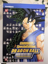 Album Raccoglitore Card Dragon Ball Final bout Dbz Dbgt Db Super Goku Ss4