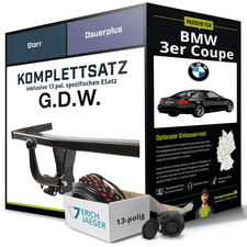Für BMW 3er Coupe Typ E92 Anhängerkupplung starr +eSatz 13pol 06.2006-jetzt AHK
