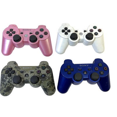 OEM Sony PS3 DualShock 3 Wireless Controllers Lot of 4 Mixed Colors Parts