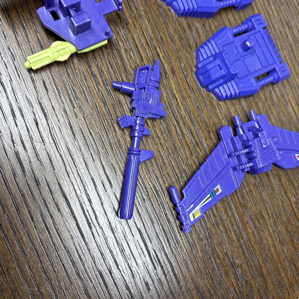 Vtg 1985 Hasbro G1 Transformers Constructicons Devastator Weapon Parts Lot D - Image 4 of 4