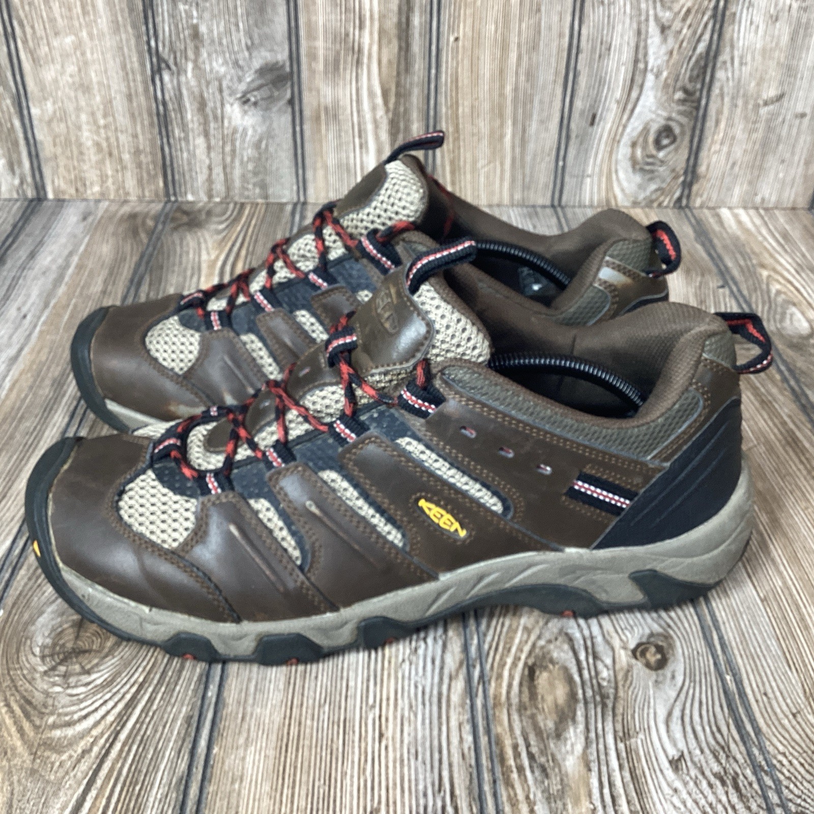 Scarpe da trekking impermeabili Keen Bossa Nova da uomo taglia 11 5 M marrone 1011828