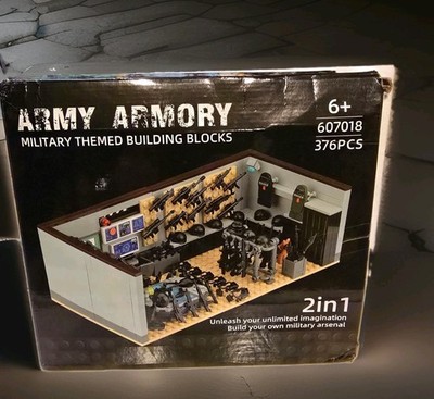 brick block Building Set Armory Bricks Blocks Open Damaged Box