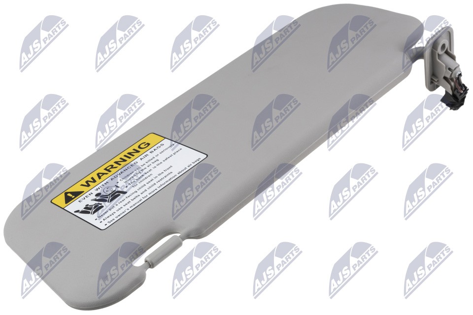 Sun Visor For Mazda 3 2010-/Side:right-Colour:grey/ Grey - Image 3