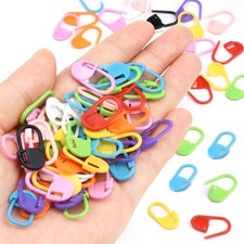 150Pcs Colorful Knitting Crochet Locking Stitch Markers Weave Stitch Needle Clip