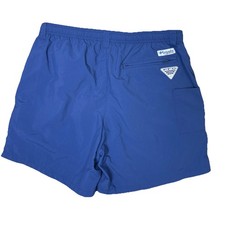 Columbia PFG Backcast III Lined 6" Water Shorts Trunks Blue Mens FM4009 Medium