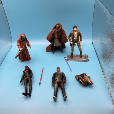 lot of  6 star wars figures 