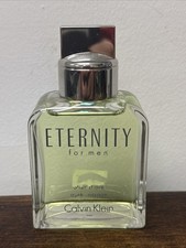Eternity By Calvin Klein Men 3.4 oz 100 ml Eau De Toilette Spray No Box