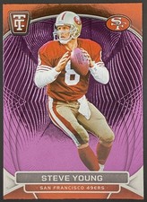 2024 Panini Totally Certified Mirror Purple STEVE YOUNG #179 San Francisco 49ers