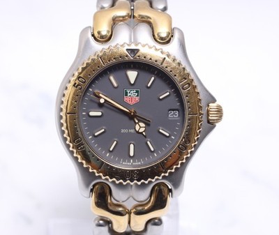 稼働 TAG HEUER S95.206M S/el セル プロフェッショナル TAG Heuer SEL Gray Men's Watch - S95.206M for sale online | eBay