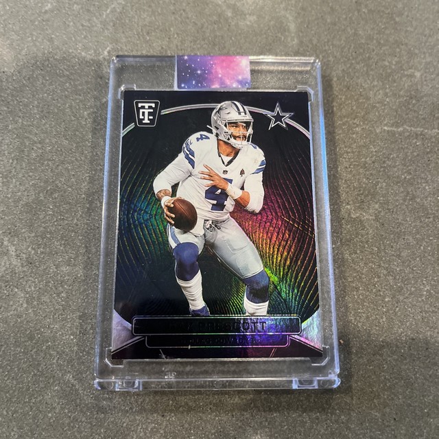2024 Panini Totally Certified Mirror Platinum Black Dak Prescott 1/1 Cowboys