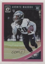2018 Donruss Optic Rookies Pink Prizm Avonte Maddox #147 2u3