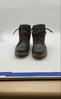Indie Ridge Mens Walker Brown Leather Lace Up Round Toe Ankle Biker Boots 10.5