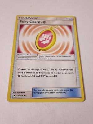 Fairy Charm 177/214   Lost Thunder 2018   Reverse Holo   NM   Trainer