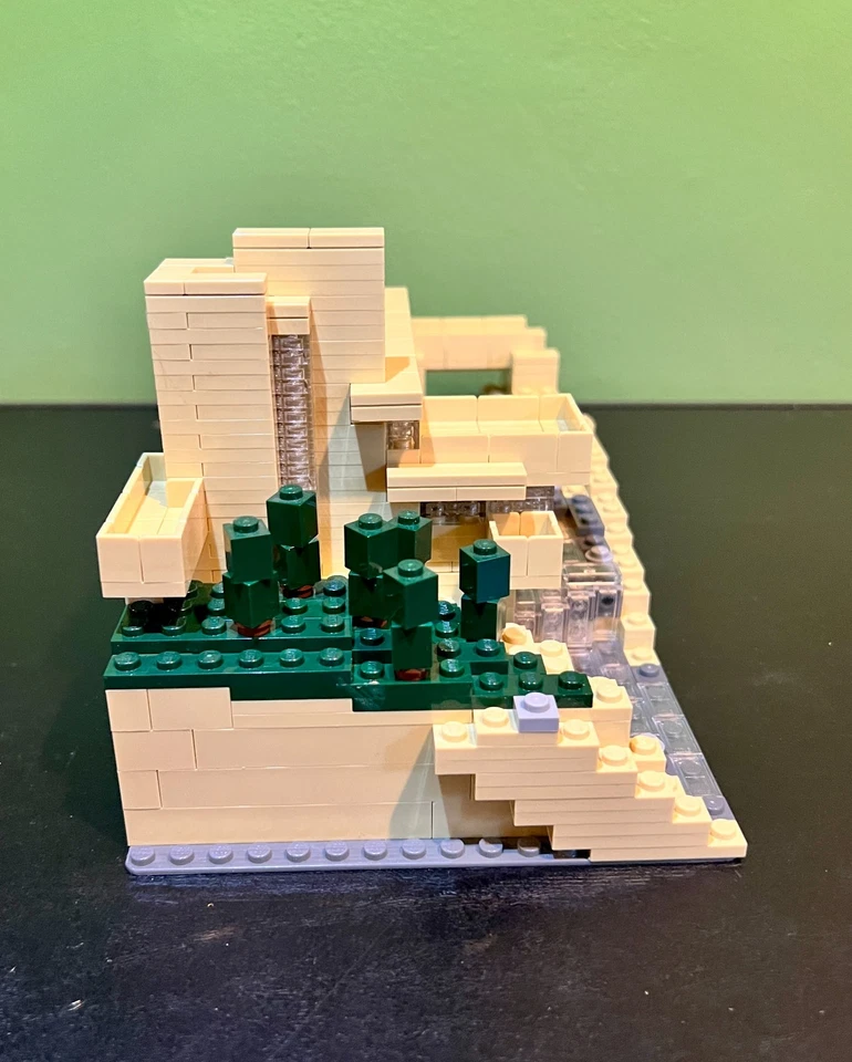 LEGO 21005 - Arquitectura - FALLINGWATER Frank Lloyd Wright *Retirado* - USADO Foto 4 de 4