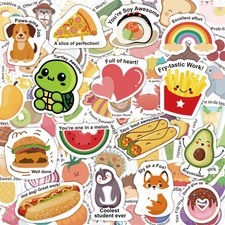 120 Teacher Motivational Stickers for Kids Students Classroom Reward Supplies
