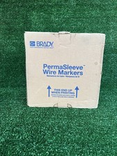 Brady PS-250-2-WT PermaSleeve Wire Marking Sl...