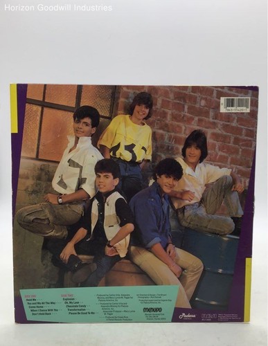 1985 Menudo Self Titled LP RCA AFL1-5420 w/ Original Sleeve (Ricky Martin) - Picture 2 of 12
