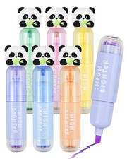 YINPIXUS Cute Highlighter Markers, 1 Count Pack of 6 , Pastel Multicolor