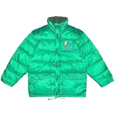 Vintage Best Company Olmes Carretti puffer jacket size (XL) down coat Racoon