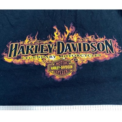Mens 2009 Harley Davidson Kitty Hawk NC Ride Black Sleeveless TShirt Size XL