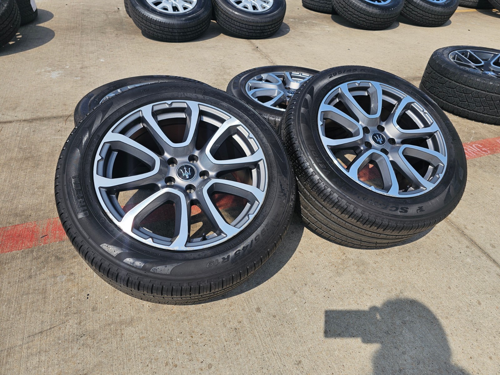 19" Maserati Levante OEM wheels rims tires