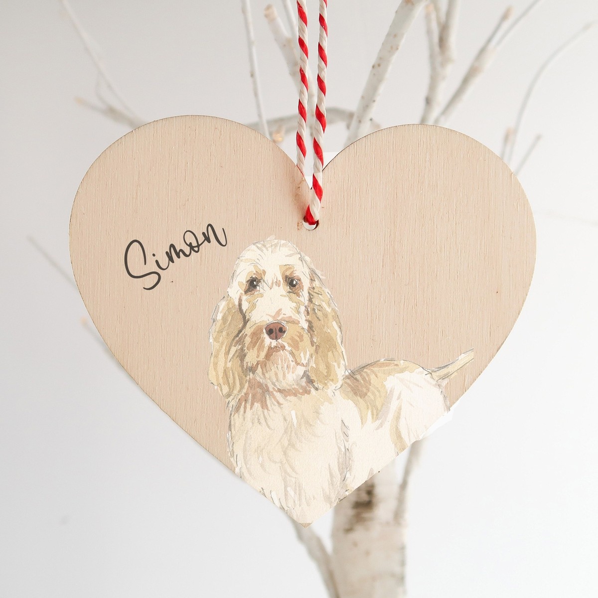 Spinone Italiano Christmas Ornament Dog Owner Gift Christmas