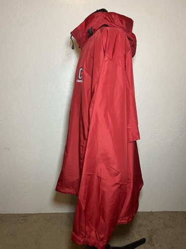Cornell University North End Red Full Zipper Windbreaker Jacket Hooded NWOT XL - Picture 7 of 16