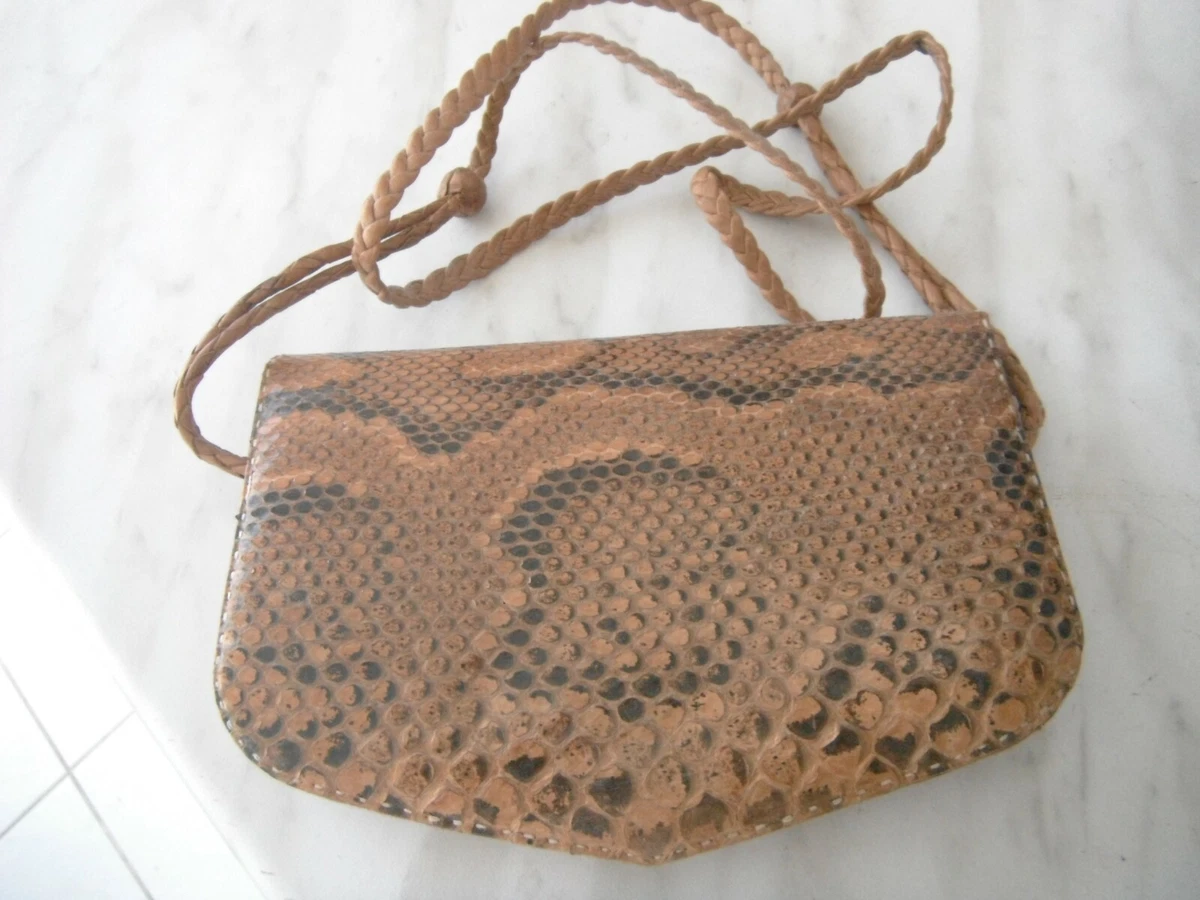 Sac a main peau de serpent top