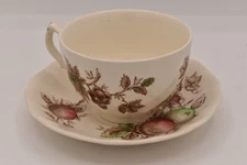 Vintage Johnson Bros Harvest Time - Tea Cup & Saucer Set