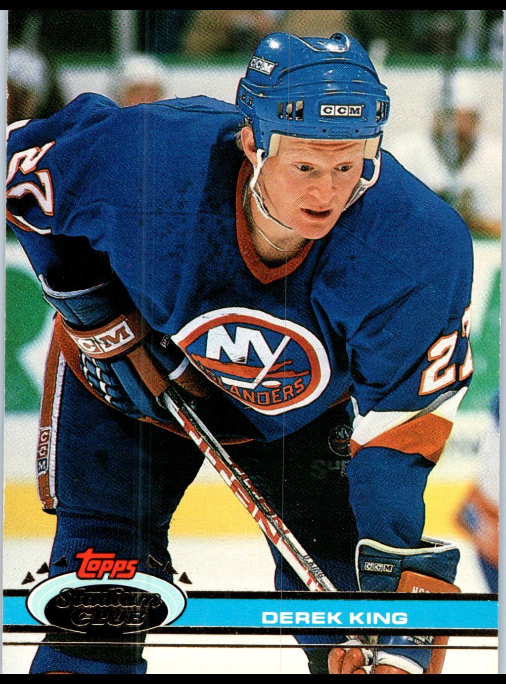 1991-92 Stadium Club #82 Derek King