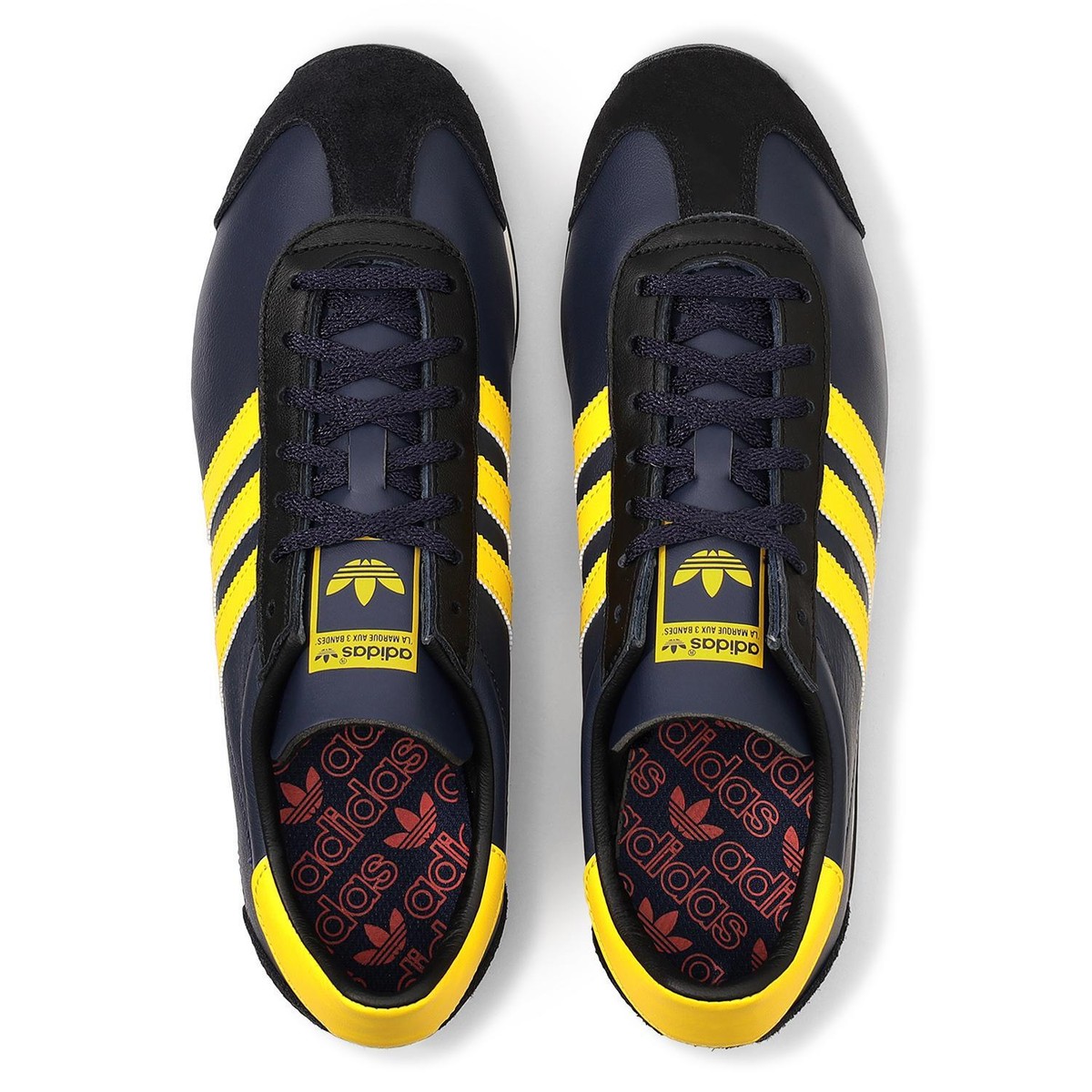 adidas Originals COUNTRY OG ID2958 Navy Indigo Yellow Bright