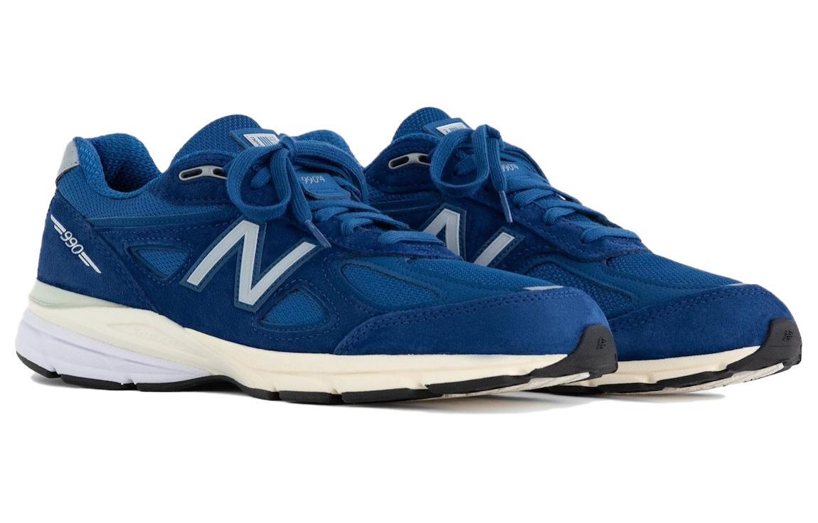 New Balance Aimé Leon Dore x 990v4 Made in USA Blue New Balance Aimé Leon Dore x 990v4 Made in USA Blue