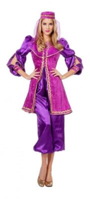 1001 Nacht Kleid Kostüm Damen Bollywood Orient Alibaba Ali Baba Prinzessin Sari