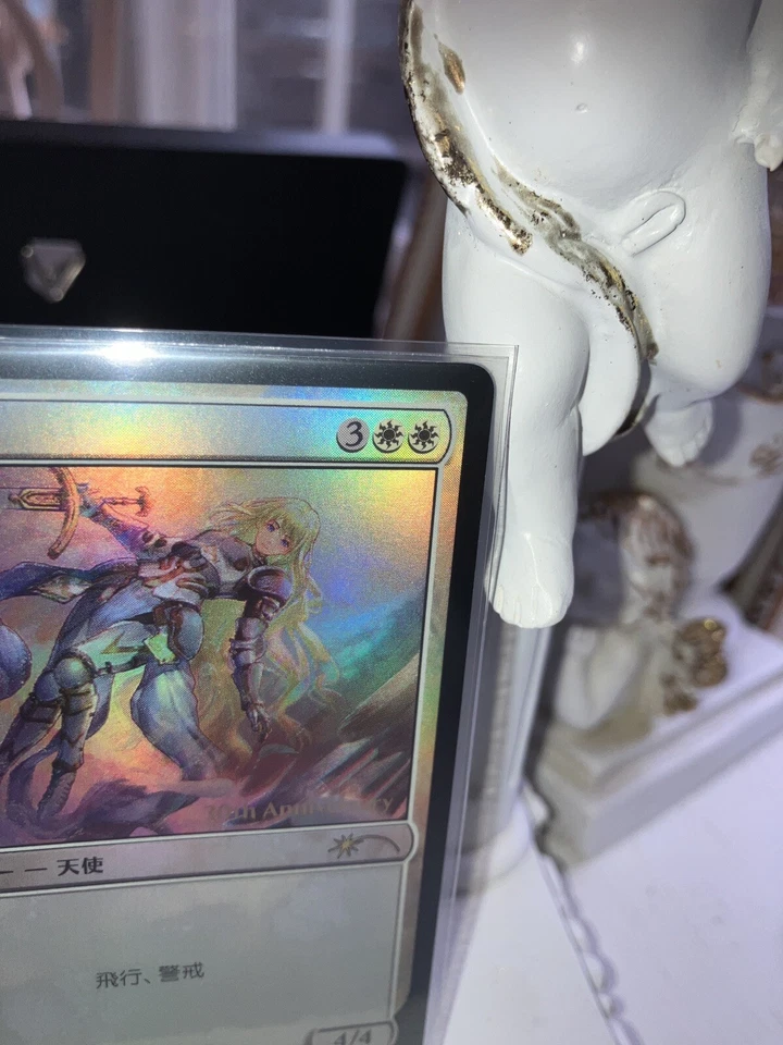 MTG Japanese Foil Serra Angel 30th Anniversary History Promo NM - Image 4 of 4